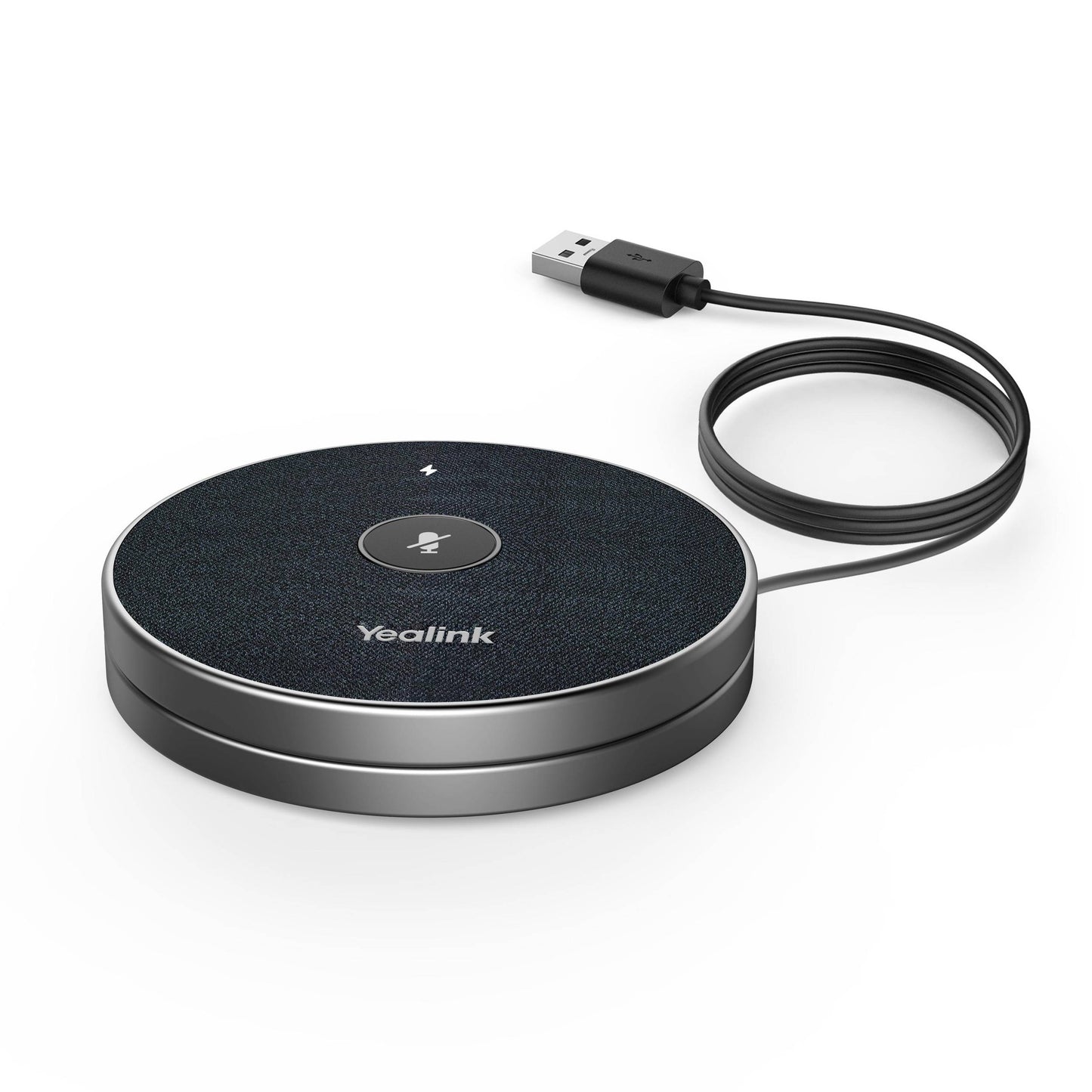 Yealink VCM36-W Wireless Microphone for Video Conference System, HD Voice 6-Meter 360 Voice Pickup, Full-Duplex technology, USB cable, 2 Y Warranty VCM36-W