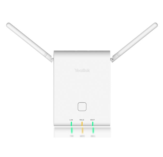 Yealink W90B-DM Cordless DECT IP Multicell System, 1 x W90DM, supports W53H, W56H, W59R, W73H, CP930W, DD Phone W90B-DM