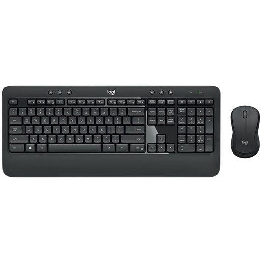 Logitech MK540 Advanced Wireless Keyboard & Mouse Combo - USB Receiver, 10 Meter Wireless Connection, Plug and Play, Contoured Mouse 920-008682 920-008682