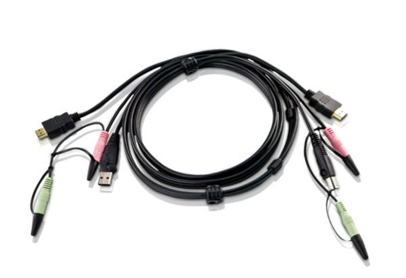 Aten KVM Cable 1.8m with HDMI, USB & Audio to HDMI, USB & Audio 2L-7D02UH