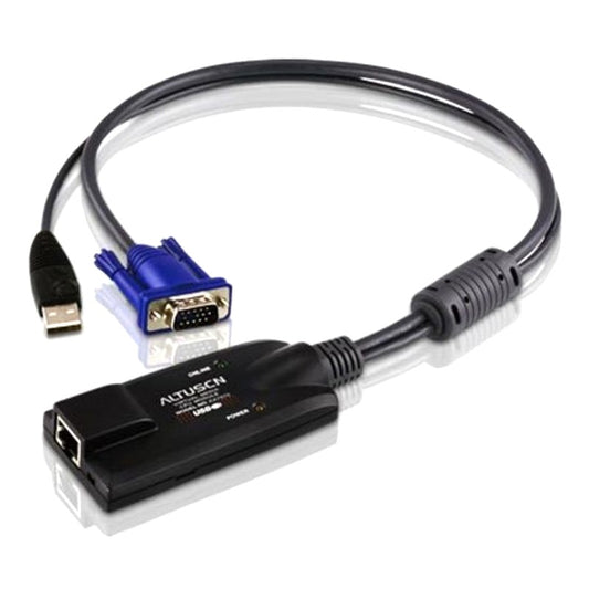 Aten KVM Cable Adapter with RJ45 to VGA & USB to suit KH15xxA, KH25xxA, KL15xxA series KA7570-AX