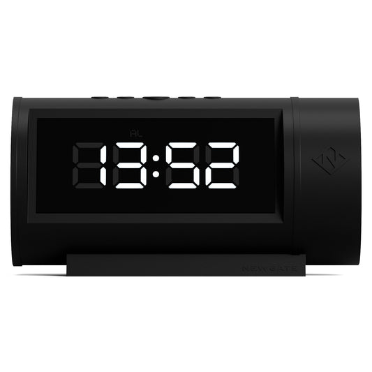 Newgate Pil Led Alarm Clock Black NGLED/PIL1