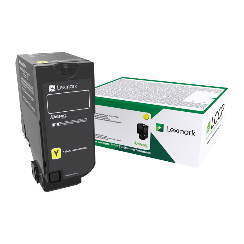 Lexmark 74C60Y0 Yellow Toner 3,000 pages - 74C60Y0
