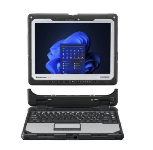 Panasonic Toughbook CF-33 Mk2 i7-10810U, 16GB 2666Mhz, 512GB SSD Opal, 12" Dual TS, Backlit KBD, Webcam, True Serial, W11P, Hot Swap, 3YR Warranty CF-33JFPFZAA