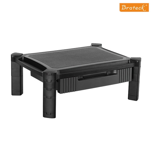 Brateck Height-Adjustable Modular Multi Purpose Smart Stand XL with Drawer (435x330x168mm) for most 13''-32'' Weight Capacity 10kg AMS-2