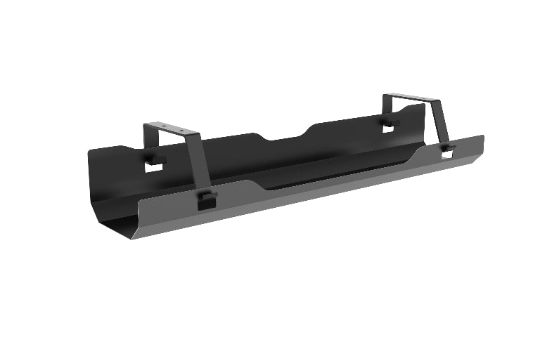 Brateck Under-Desk Cable Management Tray - Dimensions:600x135x108mm - Black(LS) CC11-4-B