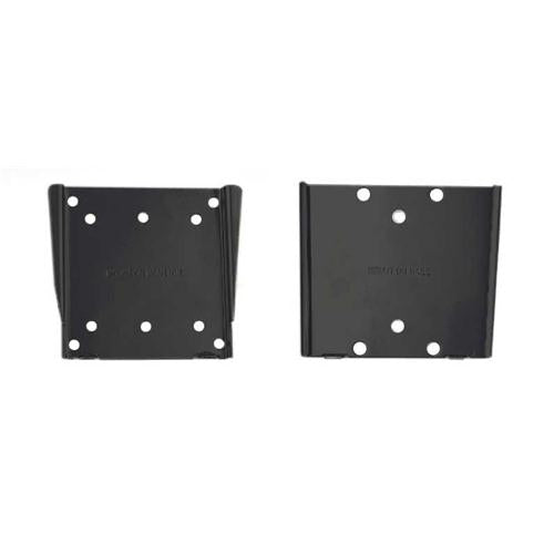 Brateck 2 Piece LCD Wall Mount VESA 50mm/75mm/100mm 13' -27'up to 30 Kg, Fine Texture Black, 15x140x120mm LCD-201
