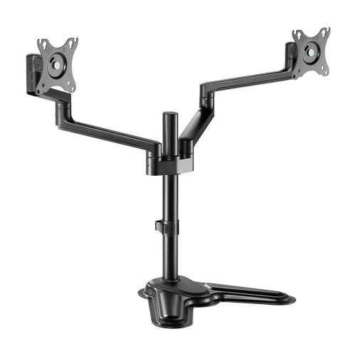 Brateck Premium Aluminum Articulating Monitor Stand Fit Most 17'-32' Monitor Weight Capacity Up to 8KG VESA 75x75,100x100 LDT72-T024
