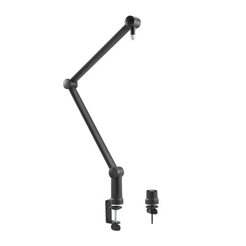Brateck Professional Microphone Boom Arm Stand, 360 Rotatable Boom, Clip-On Cable Holder, Foldable Scissor Arm Design MDS06-1