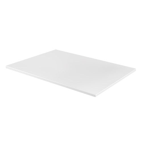 Brateck Particle Board Desk Board 1500X750MM Compatible with Sit-Stand Desk Frame - White(LS) TP15075-W