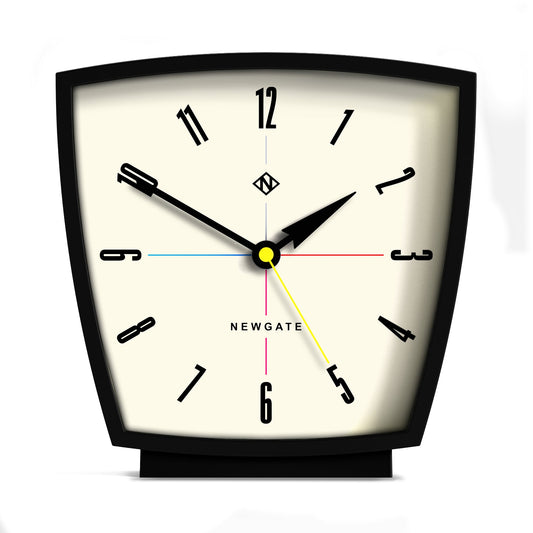 Newgate Odyssey Mantel Clock Black NGMAN/ODY220K