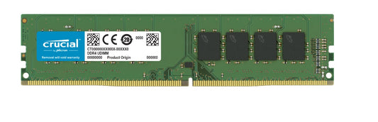 Crucial 8GB (1x8GB) DDR4 UDIMM 3200MHz CL22 Dual Ranked x8 Single Stick Desktop PC Memory RAM CT8G4DFS832A