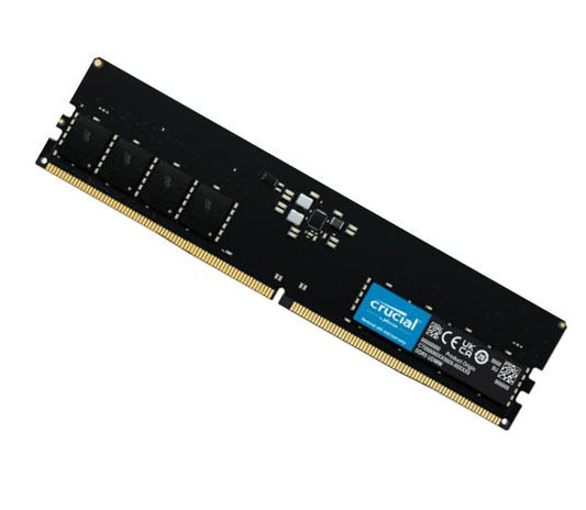 Crucial 16GB (1x16GB) DDR5 UDIMM 4800MHz CL40 Desktop PC Memory CT16G48C40U5