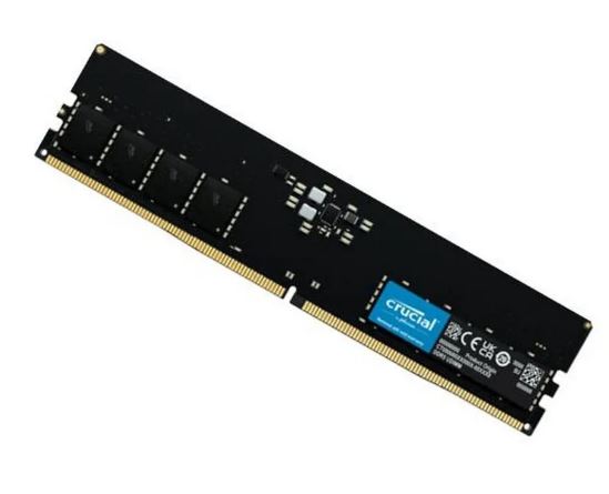 Crucial 8GB (1x8GB) DDR5 UDIMM 5600MHz CL46 Desktop PC Memory ~CT8G48C40U5 CT8G56C46U5