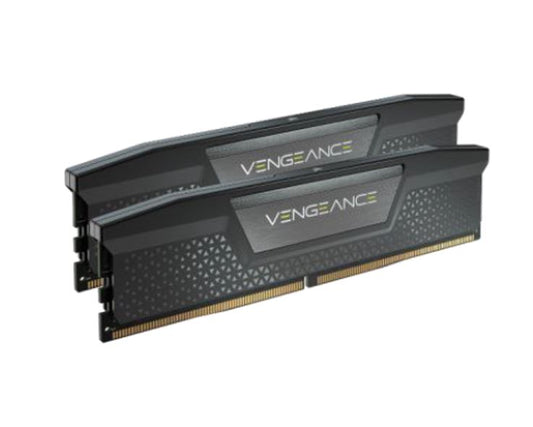 Corsair Vengeance 64GB (2x32GB) DDR5 UDIMM 5200MHz C40 1.25V Desktop Gaming Memory Black CMK64GX5M2B5200C40