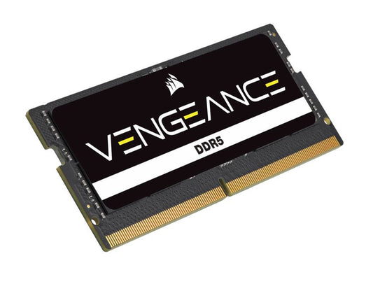 Corsair Vengeance 16GB (1x16GB) DDR5 SODIMM 4800MHz C40 1.1V Notebook Laptop Memory CMSX16GX5M1A4800C40