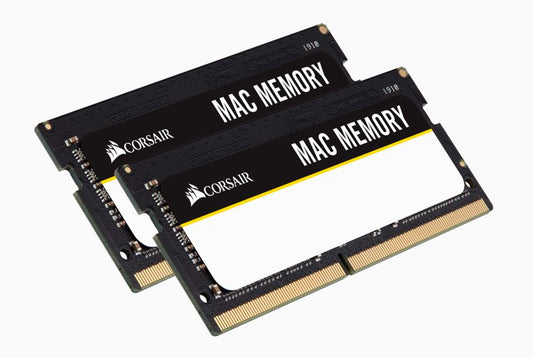 Corsair 64GB (2x32GB) DDR4 SODIMM 2666MHz C18 1.2V MAC Memory for Apple Macbook Notebook RAM CMSA64GX4M2A2666C18