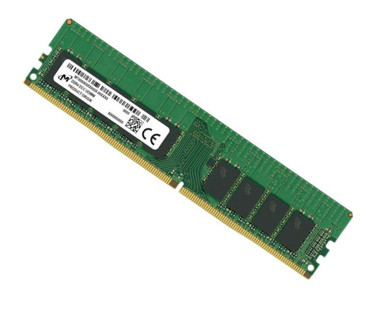 Micron 16GB (1x16GB) DDR4 ECC UDIMM 3200MHz CL22 2Rx8 ECC Unbuffered Server Memory 3yr wty MTA18ASF2G72AZ-3G2R1R
