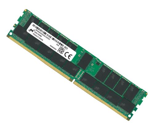 Micron 8GB (1x8GB) DDR4 RDIMM 3200MHz CL22 1Rx8 ECC Registered Server Memory 3yr wty MTA9ASF1G72PZ-3G2R1R