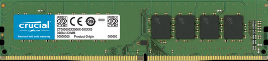 Crucial 16GB (1x16GB) DDR4 UDIMM 3200MHz CL22 1.2V Unbuffered Desktop PC Memory RAM ~CT16G4DFRA266 CT16G4DFRA32A