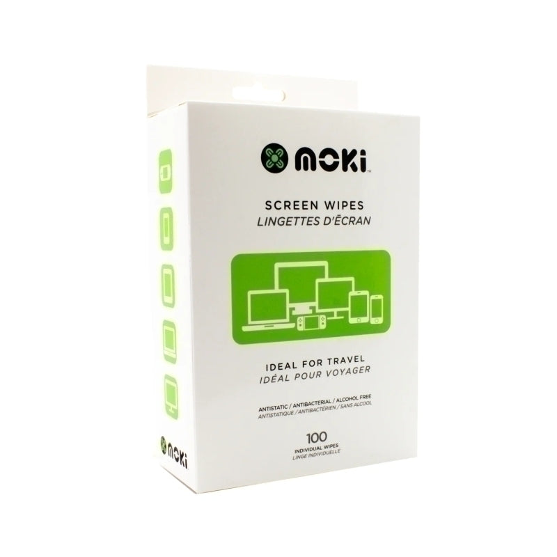 Moki Screen Wipes - 100 Pack - ACC FM100