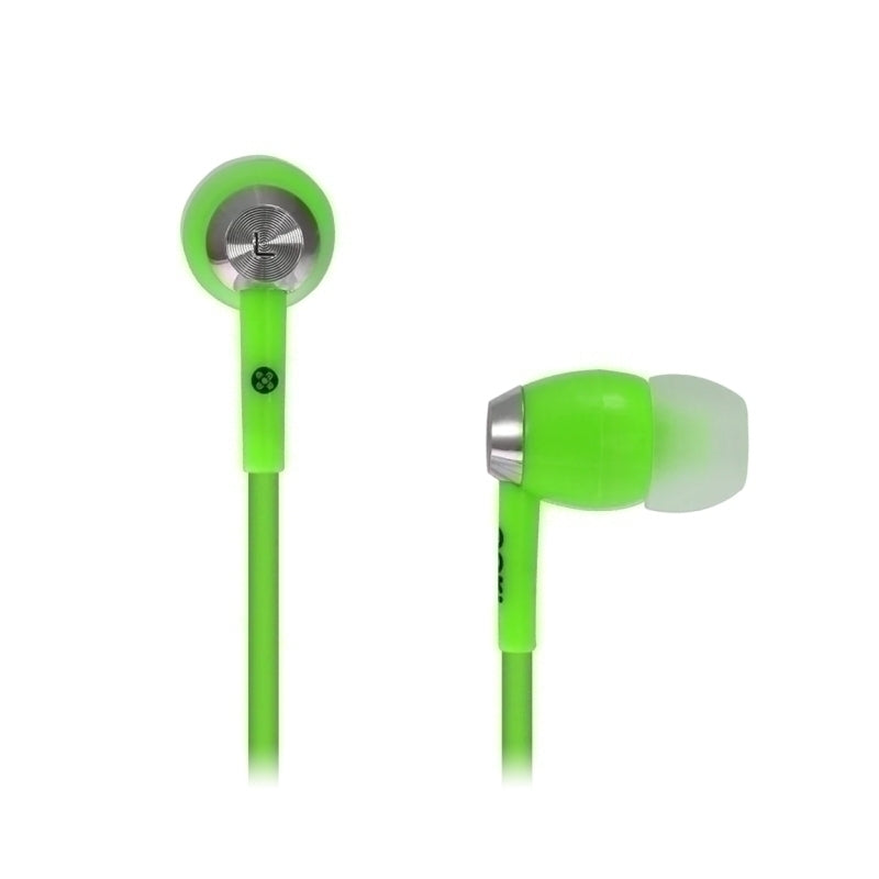 Moki Hyper Wired Earphones - Green - ACC HPHBG