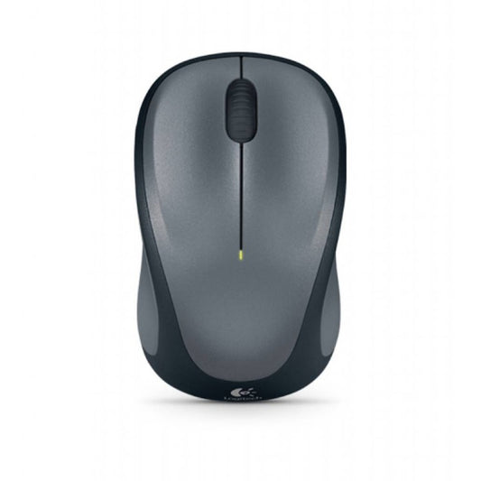 Logitech M235 Wireless Mouse Grey Contoured design Glossy Comfort Grip Advanced Optical Tracking 1-year battery life 910-003384