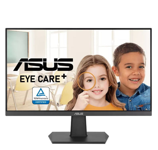 ASUS VA24EHF 23.8' Eye Care Gaming Monitor IPS, Full HD, Frameless, 100Hz, Adaptive-Sync, 1ms MPRT, HDMI, Low Blue Light, Flicker Free, Wall Mountable VA24EHF