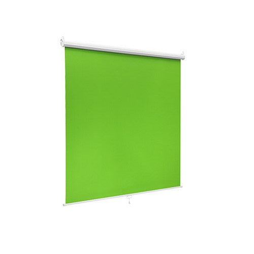 Brateck106'' Wall-Mounted Green Screen Backdrop Viewing Size(WxH):180x200cm BGS02-106