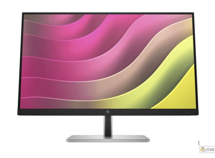 HP E24T G5 23.8'/24' FHD Touchscreen IPS Monitor Anti-Glare 1920x1080 16:9 5ms Height Adjustment Tilt Swivel Pivot 5xUSB Hub DP HDMI VESA 3yrs wty 6N6E6AA
