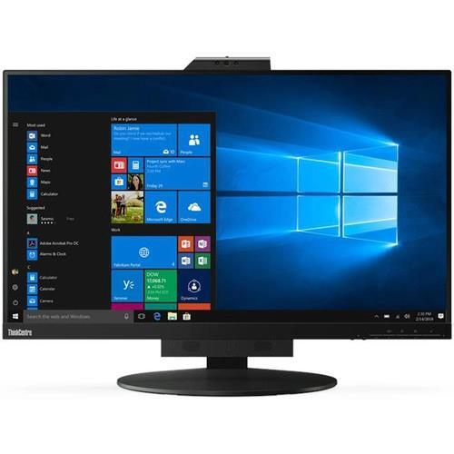 LENOVO ThinkCentre Tiny-in-One 27' 60Hz QHD Monitor 2560x1440 16:9 14ms Height Adjust Tilt Swivel Pivot HDMI DP USB3.1 Webcam Mic VESA Black 3YR 11JHRAR1AU
