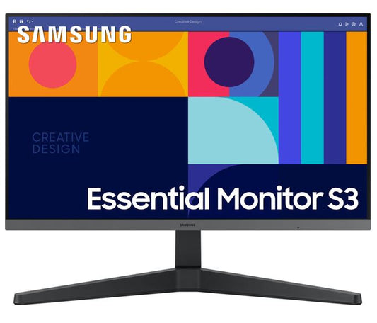 Samsung S33GC 24' 100Hz AMD FreeSync IPS FHD Gaming Monitor 1920x1080 4ms 16.7M Tilt VESA DP1.2 HDMI 1000:1 250cd/m Game Mode LS24C330GAEXXY