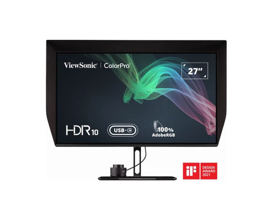 ViewSonic 27' VP2786 4K UHD ColorPro Professional Series, 100% Adobe RGB, 98% DCI-P3 with True 10-bit Fogra & Idealliance Validated monitor VP2786-4K