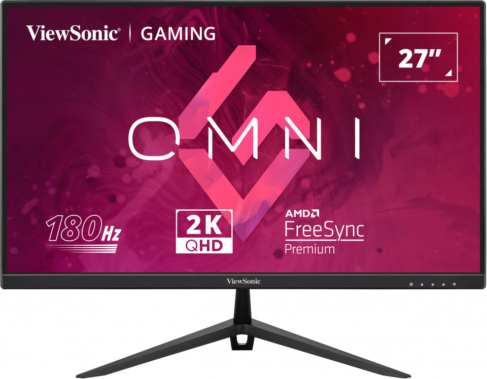 ViewSonic VX2728-2K 27' 2K QHD, 0.5ms, 180hz Super Clear IPS, HDR10, DP, HDMI, Adaptive Sync, VESA ClearMR certified, Speakers Office & Gaming Monitor MNV-VX2728-2K-180