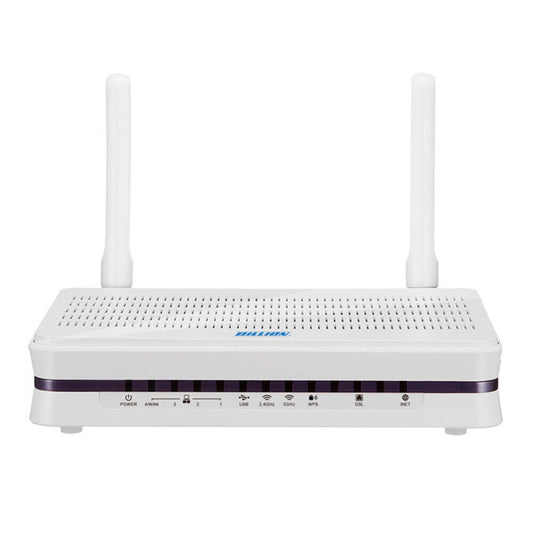 Billion BiPAC8207AX V/ADSL2+ Wi-Fi 6 AX1500 VPN Firewall Router, Dual-band Wireless Access Point And 4-port Gigabit Ethernet LAN, White BiPAC8207AX