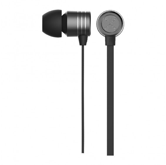 Verbatim In-Ear Earphones with Mic & Volume Control - Space Grey 3.5mm Audio 66607
