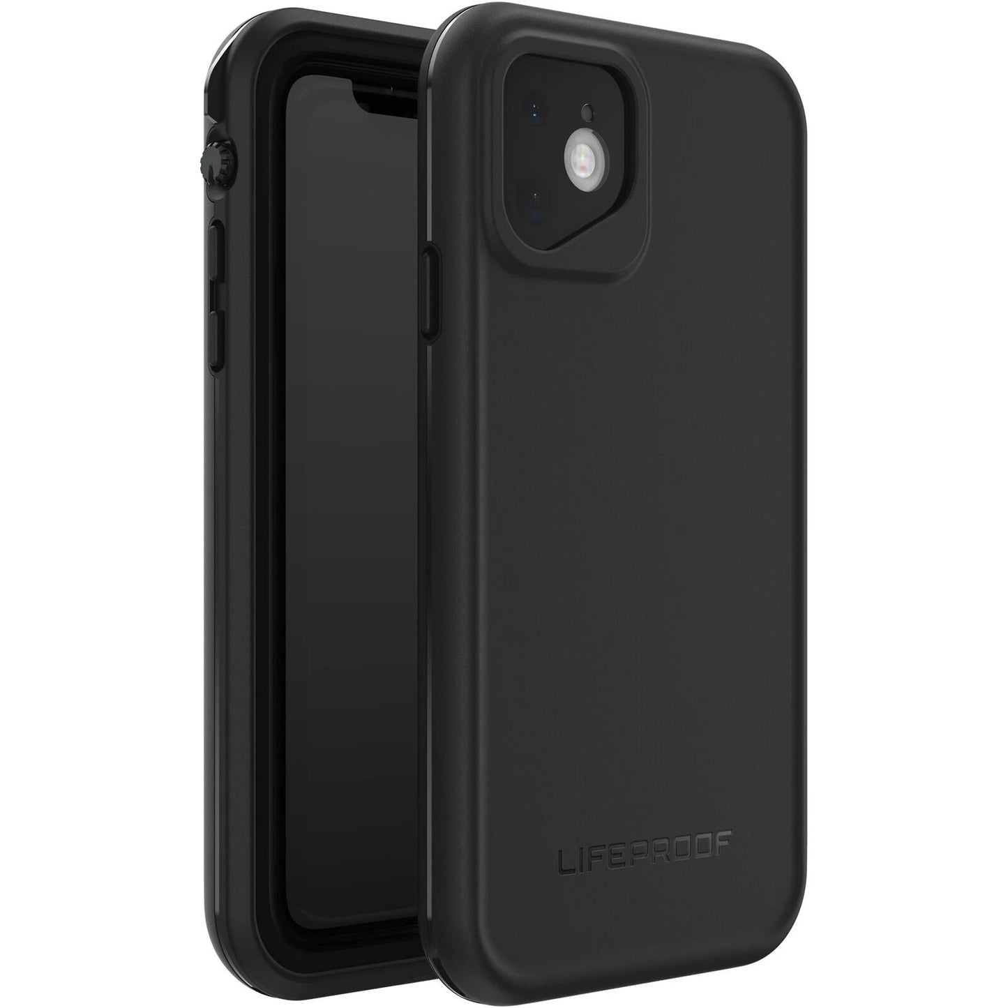 LifeProof FRE Apple iPhone 11 Case Black - (77-62484), WaterProof, 2M DropProof, DirtProof, 360 Protection Built-In Screen-Cover, 7 Years Warranty 77-62484