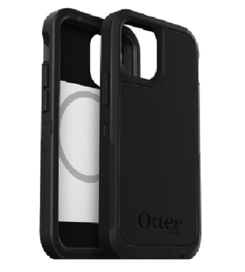 OtterBox Defender XT MagSafe Apple iPhone 12 / iPhone 12 Pro Case Black - (77-80946), DROP+ 5X Military Standard, Multi-Layer, Raised Edges, Port Covers 77-80946