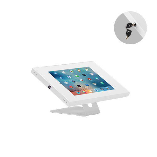 Brateck Anti-Theft Wall-Mounted/Countertop Tablet Holder Fit most 9.7' to 11' tablets( iPad, iPad Air, iPad Pro, - White PAD34-02