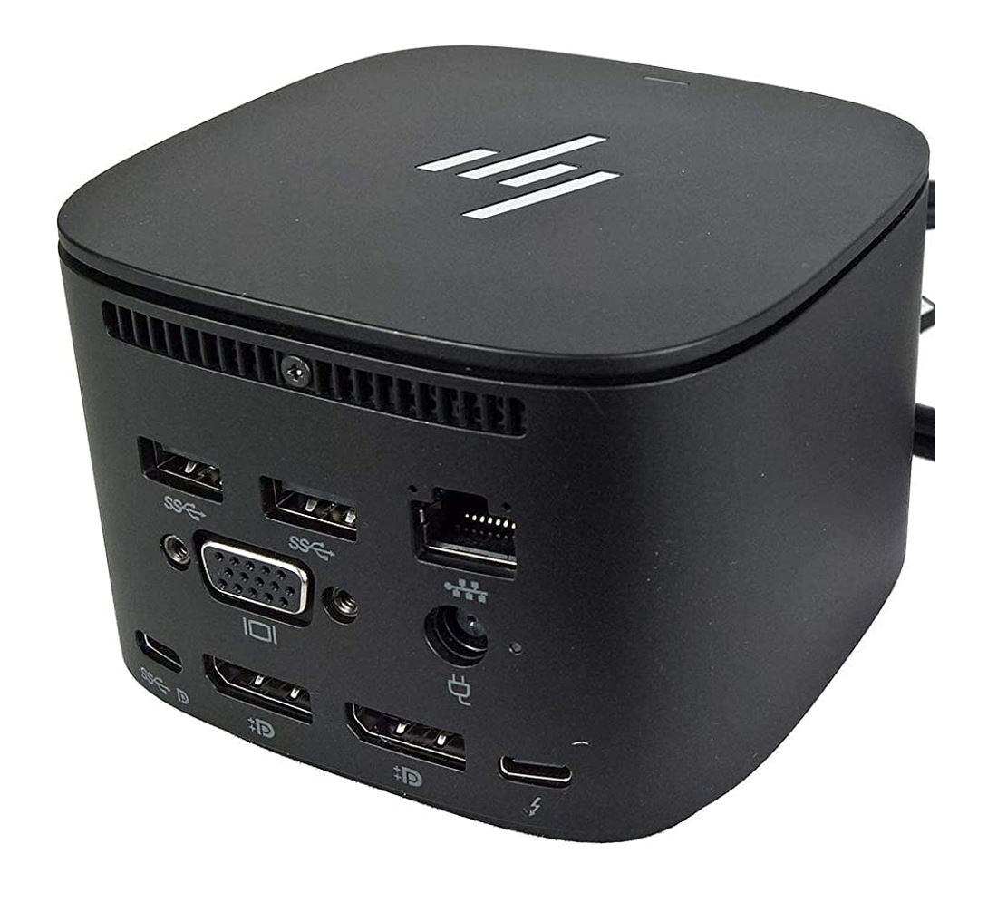 HP Dock G4 Thunderbolt 4 Docking Station - 120W Power Delivery 4xDisplays 2xDP 1xHDMI 3xUSB-A 2xUSB-C 1xTB4 2.5GbE RJ45 for HP Notebook PC 4J0A2AA