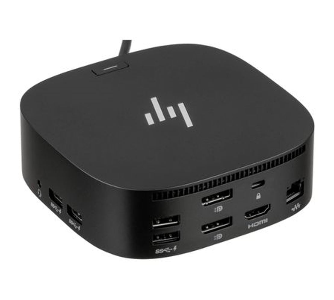 HP Dock G5 USB-C Docking Station - 100W Power Delivery 3xDisplays 2xDP 1xHDMI 4xUSB-A 1xUSB-C RJ45 Audio Combo for HP Notebook PC 5TW10AA