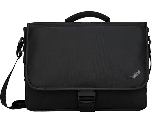 LENOVO ThinkPad 15.6' Essential Messenger Carry Case Bag - Adjustable, Padded Shoulder Strap Hands-Free Travel, Durable Water-Repellent 4X40Y95215