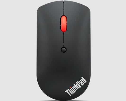 LENOVO ThinkPad Bluetooth Silent Mouse - Dual-Host Bluetooth 5.0 to Switch Between 2 Devices, DPI Adjustment: 2400, 1600, 800, 1YR Battery Life  4Y50X88822