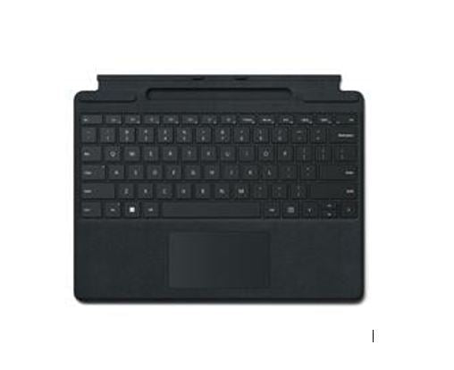 Microsoft Surface Pro 9/8/X Signature Mechanical & Backlit Key Large Trackpad Cover Black Business 8XB-00015