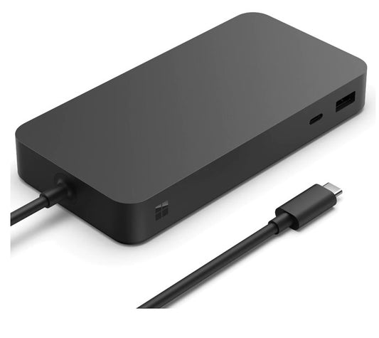 Microsoft Surface Thunderbolt 4 Dock 40Gbps USB-C Thunderbolt 4 USB-A 3.5mm Audio Jack 2.5G Ethernet Surface Go 2/3 Studio Pro 7/7+/8/9/X Laptop 34/5 T8H-00014