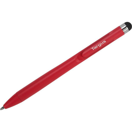 Targus Smooth Glide Pen with Rubber Tip/Compatible with All Touch Screen Surfaces, Sketch, Write on Tablet or SmartPhone - Red AMM16301US-61