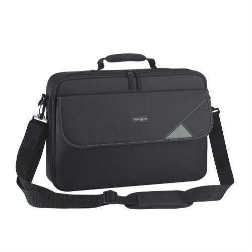 Targus 15.6' -16' Intellect Bag Clamshell Laptop Case with Padded Laptop Compartment/ Laptop/Notebook Bag - Black TBC002AU