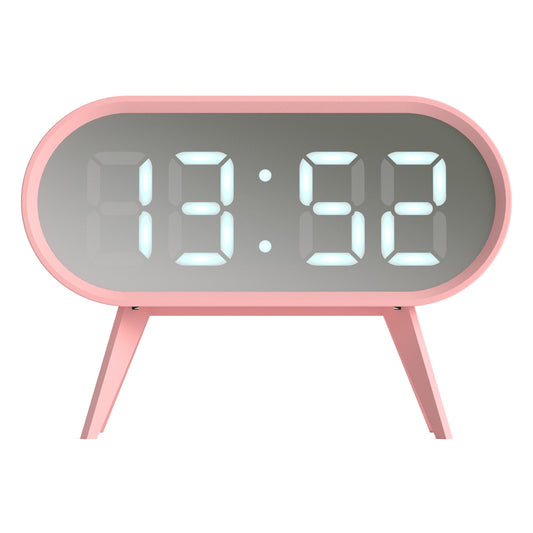 Newgate Space Hotel Cyborg Led Alarm Clock Pink NGSH-CYBO-S1-PK