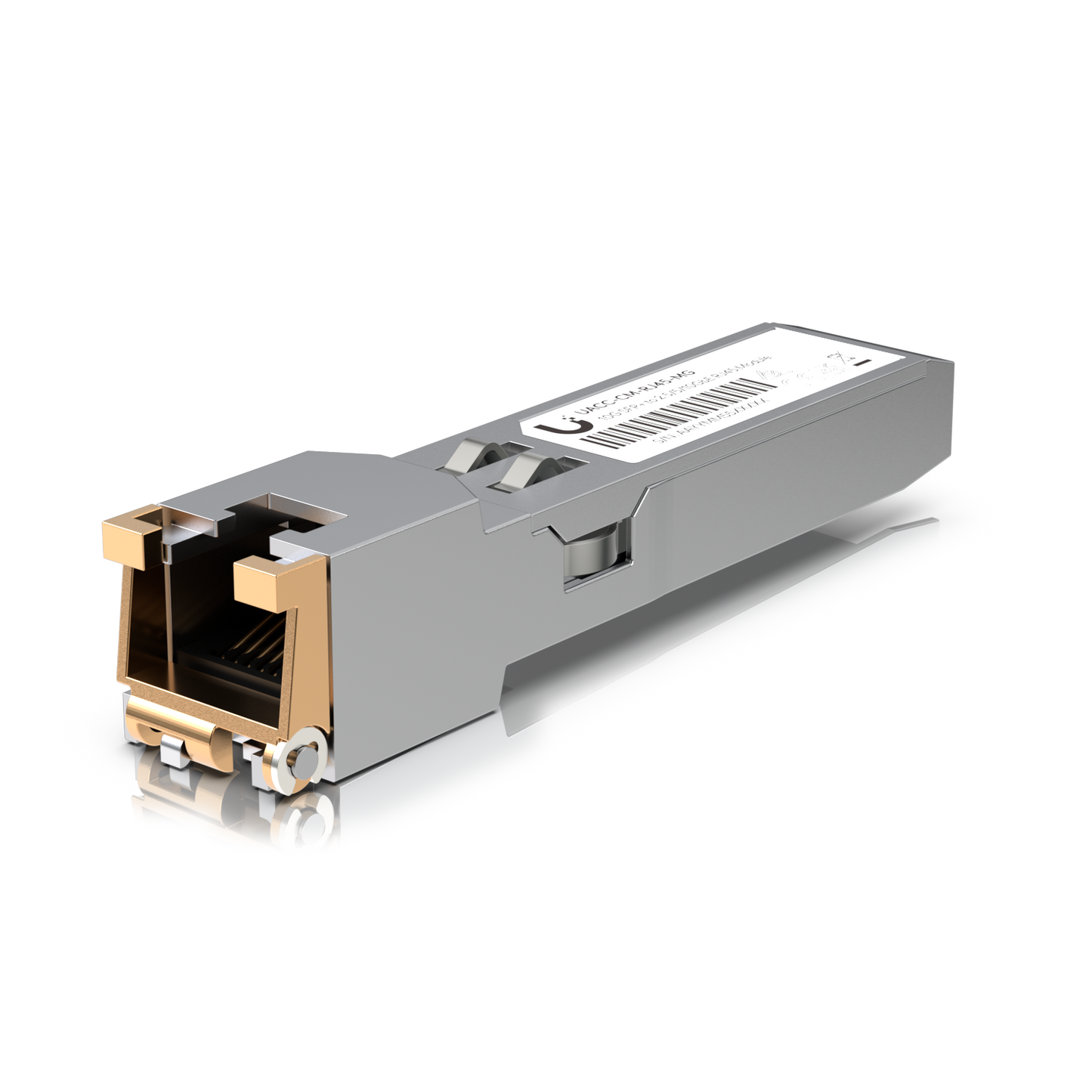 Ubiquiti SFP+ to RJ45 Transceiver Module, 1/2.5/5/10GBase-T Copper SFP+ Transceiver, 1/2.5/5/10 Gbps Throughput, Supports Up To 100m UACC-CM-RJ45-MG