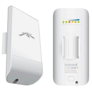 Ubiquiti airMAX Nanostation LOCO M 2.4GHz Indoor/Outdoor CPE - Point-to-Multipoint(PtMP) application - Includes PoE Adapter, Incl 2Yr Warr LOCOM2